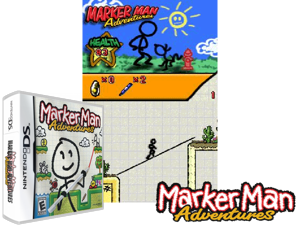 Marker Man Adventures (USA) Cover